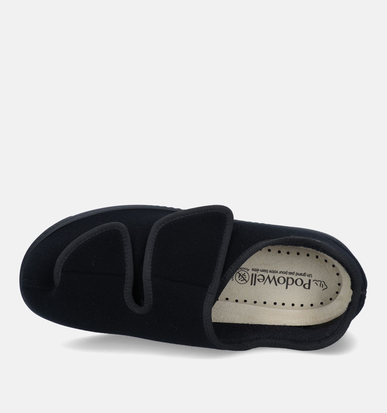 Pantoffels zwart