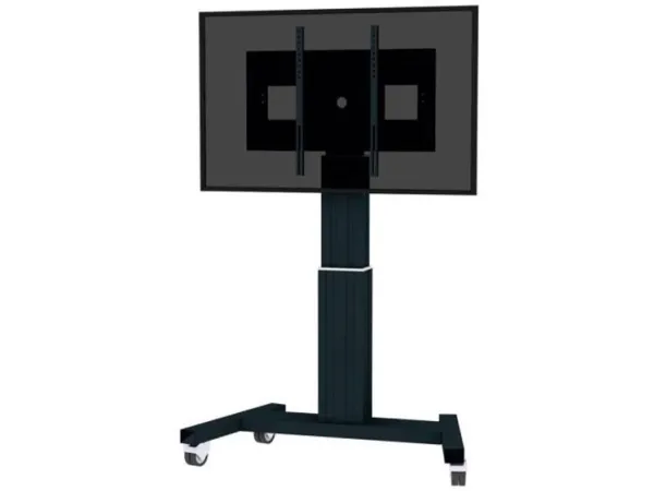 Neomounts PLASMA-M2500 - Vogn med hjul - motoriseret - for fladt panel/AV-udstyr - sort, RAL 9005 - skærmstørrelse: 42