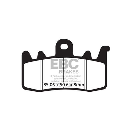 Plaquettes de freins EBC Sinter Métal Fritté avant