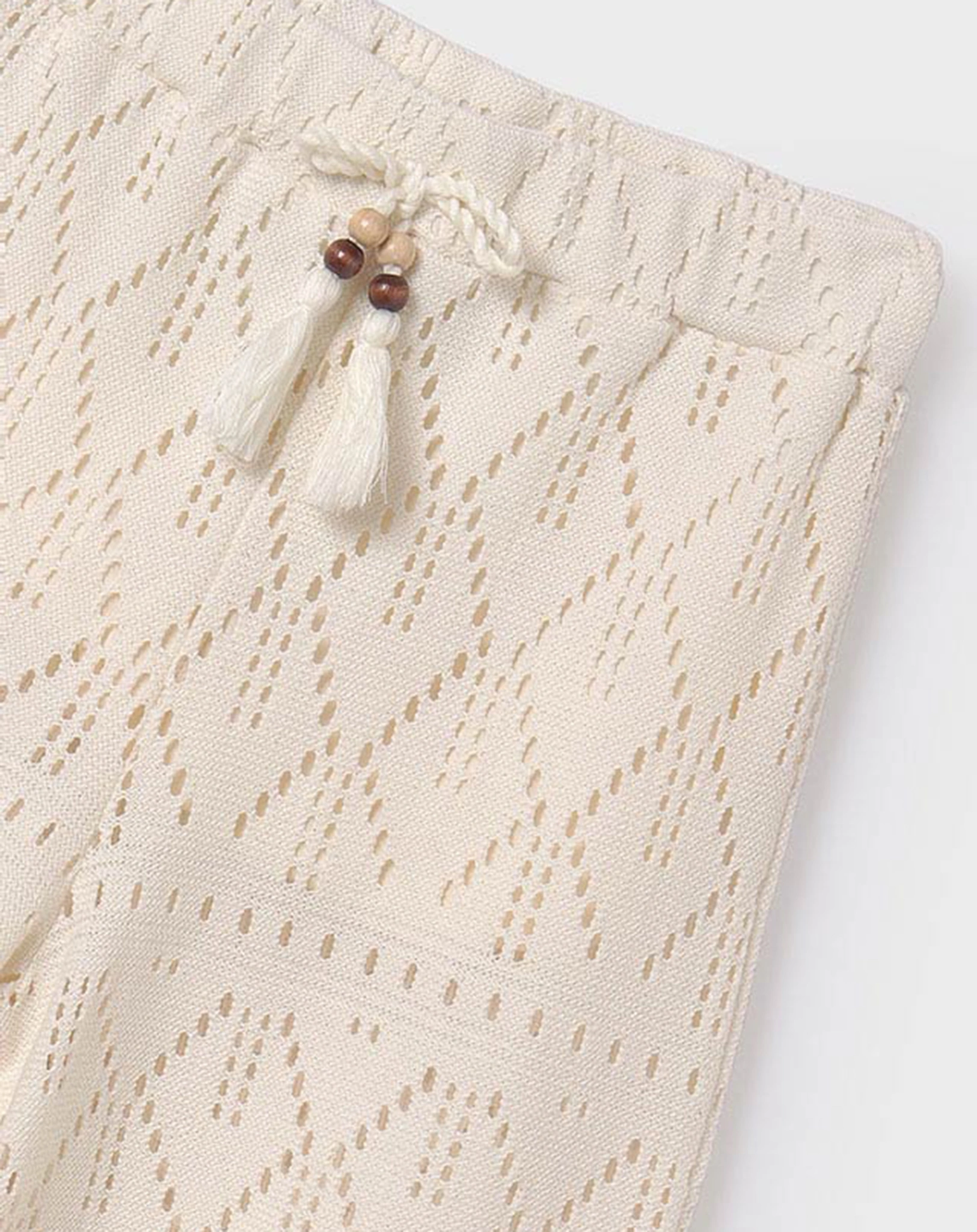 Stoffhose LOCHMUSTER in beige