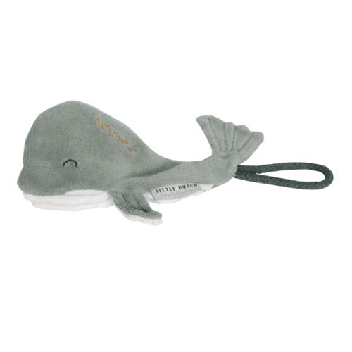 Attache-tétine baleine - ocean mint