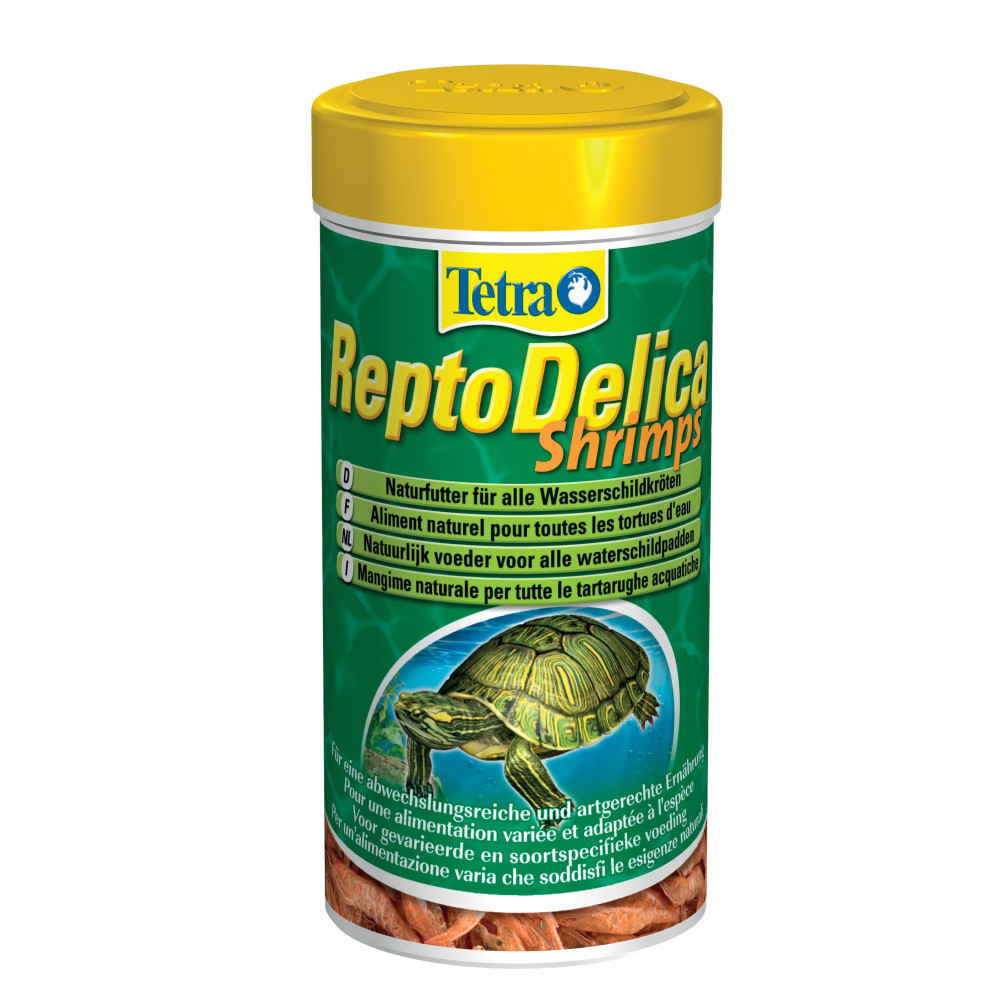 Crevettes séchés 250ml/20g reptodelica pour les tortues d'eau