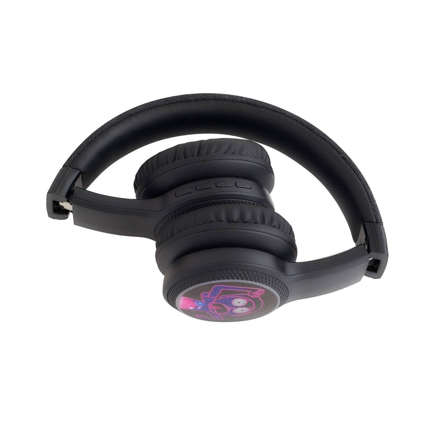 Rick and Morty GAME Rick and Morty Light Up Bluetooth Headphones