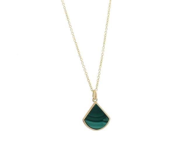 Unique And Co Ladies Unique And Co Sterling,Gold,Malc Pendnt Chain