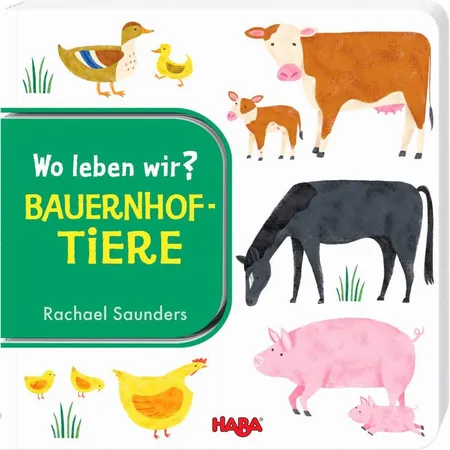 HABA 304010 Wo leben wir? Bauernhoftiere