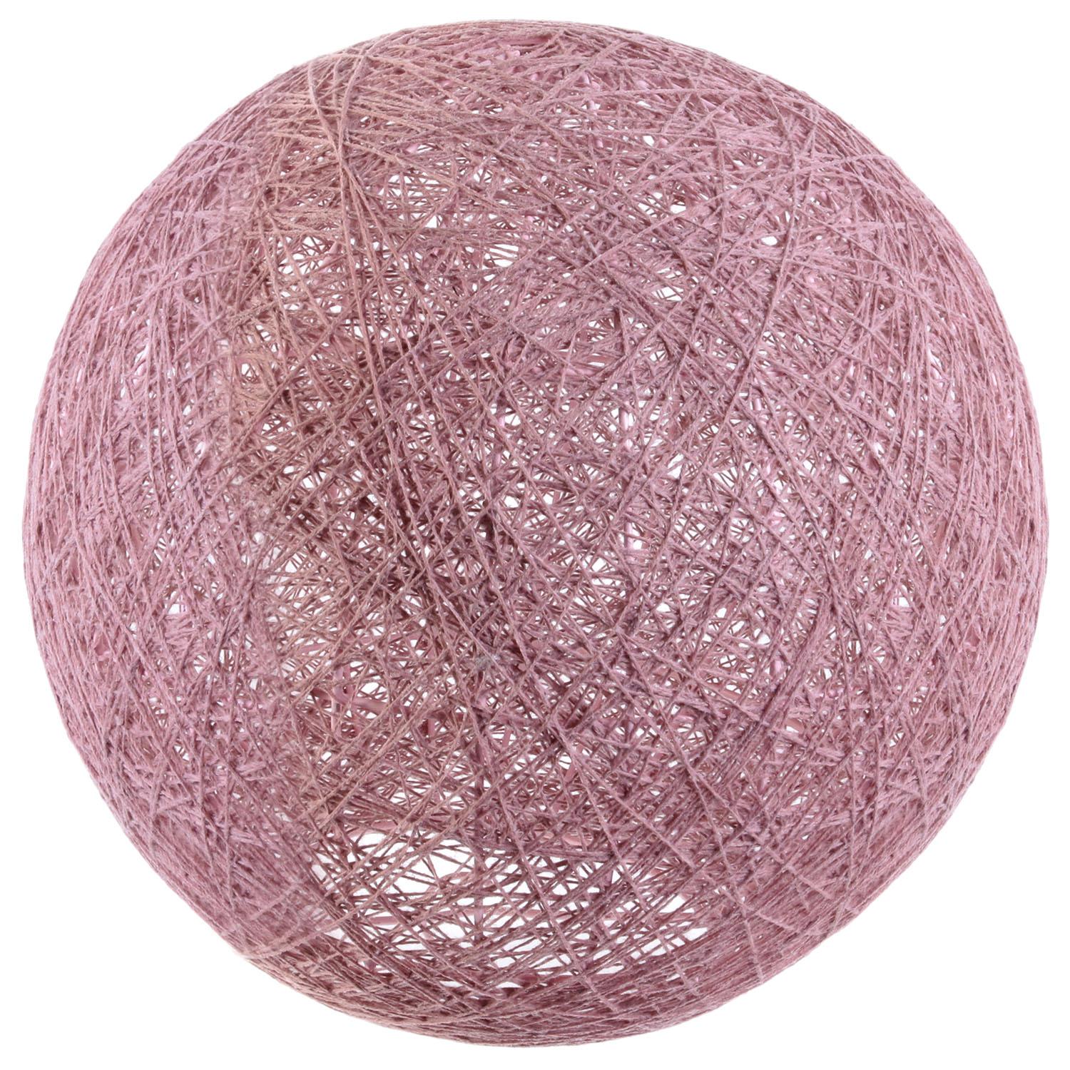 SUSPENSION INTERIEUR ROSE POUDRE 30CM