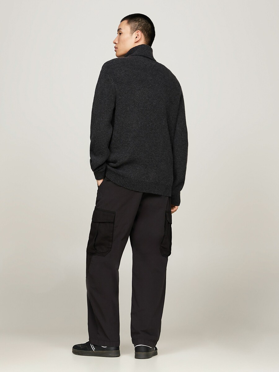 TOMMY JEANS<br>Suéter de gola alta slim