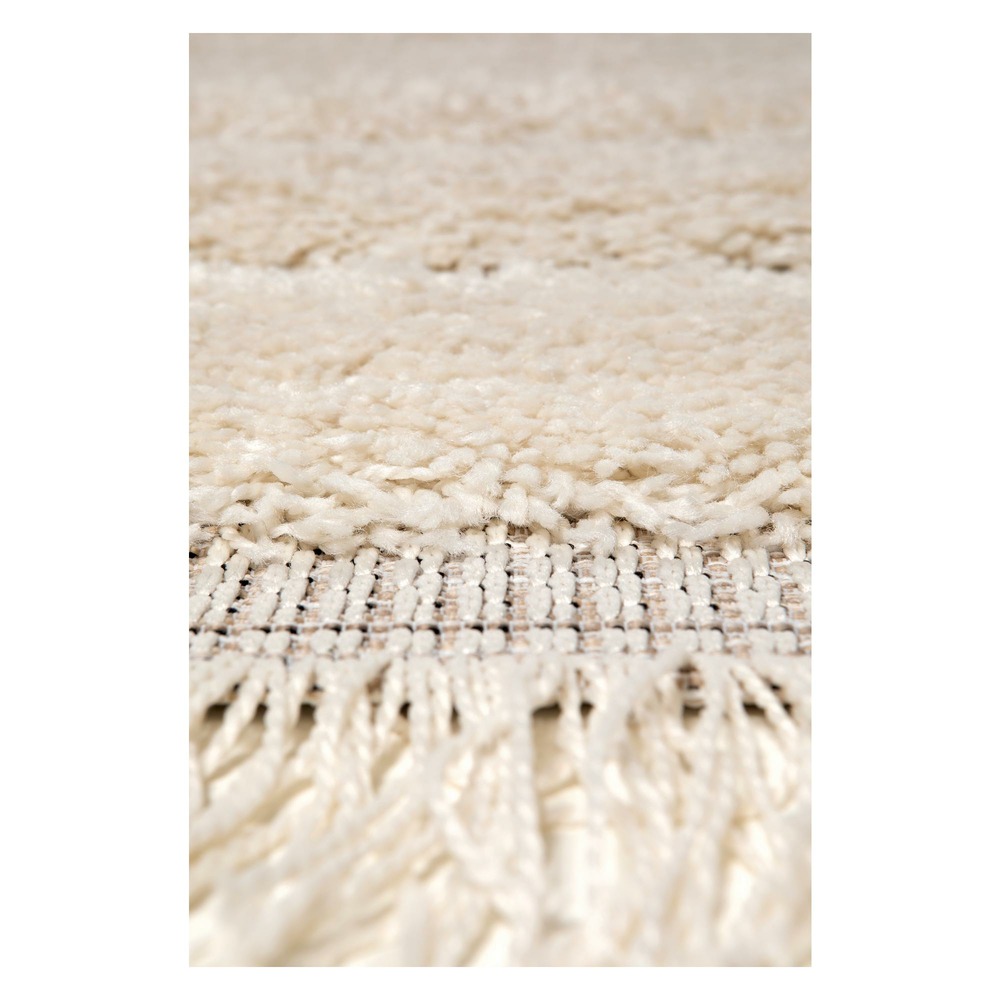Tapis solan neige 160 x 230 cm