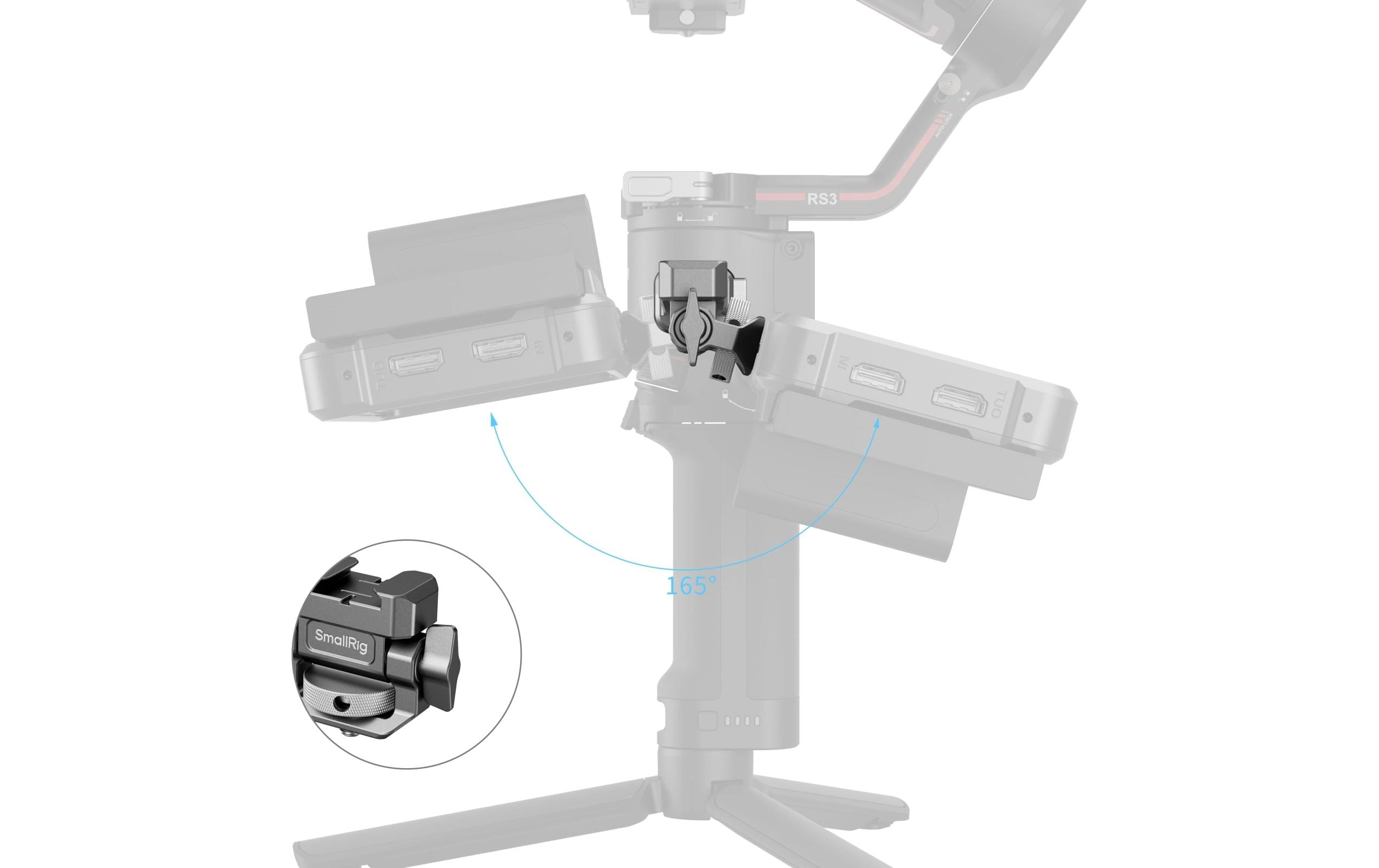 HawkLock H21-Monitorunterstützung für DJI-StabilisatorenMonitorhalterung