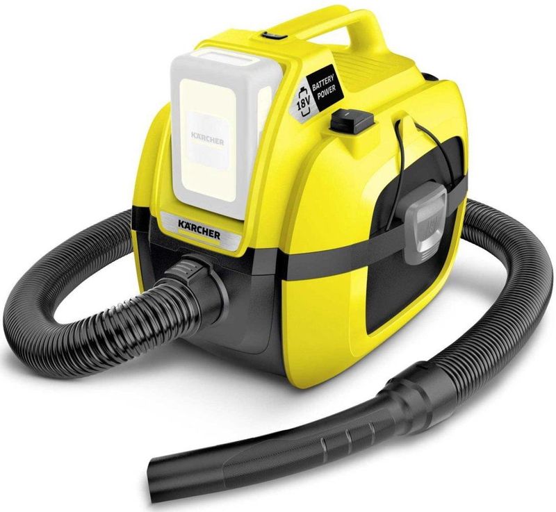 Kärcher - WD 1 Compact Battery - Nat-en Droogzuiger - 18 V - 7 Liter