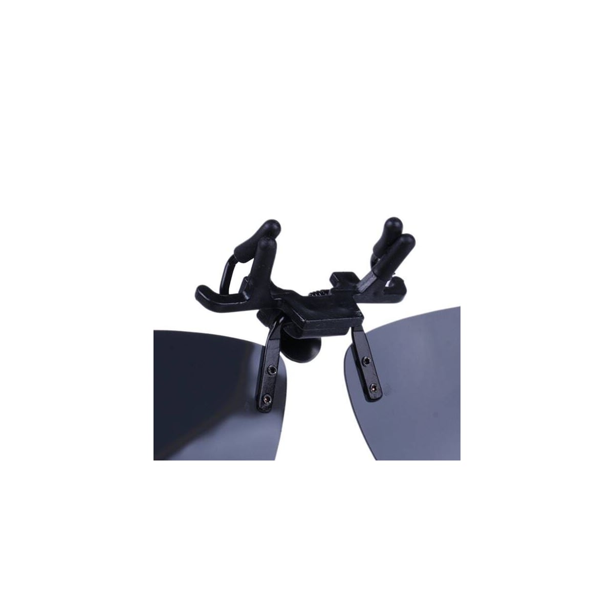 Clip-on-solbriller med UV-beskyttelse - Svart