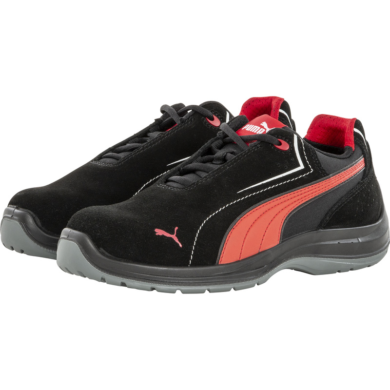 Puma Touring Black Suede veiligheidsschoenen S3 ESD SRC 41