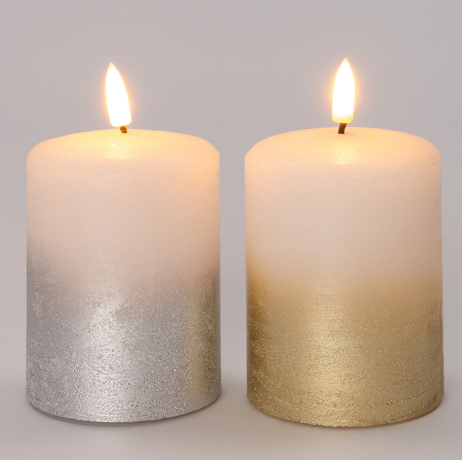 Intratuin LED stompkaars Duo goud D 7,5 H 10 cm