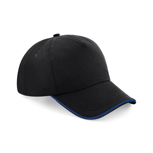 Gorra De Cinco Paneles Com Ribete Beechfield Autêntico