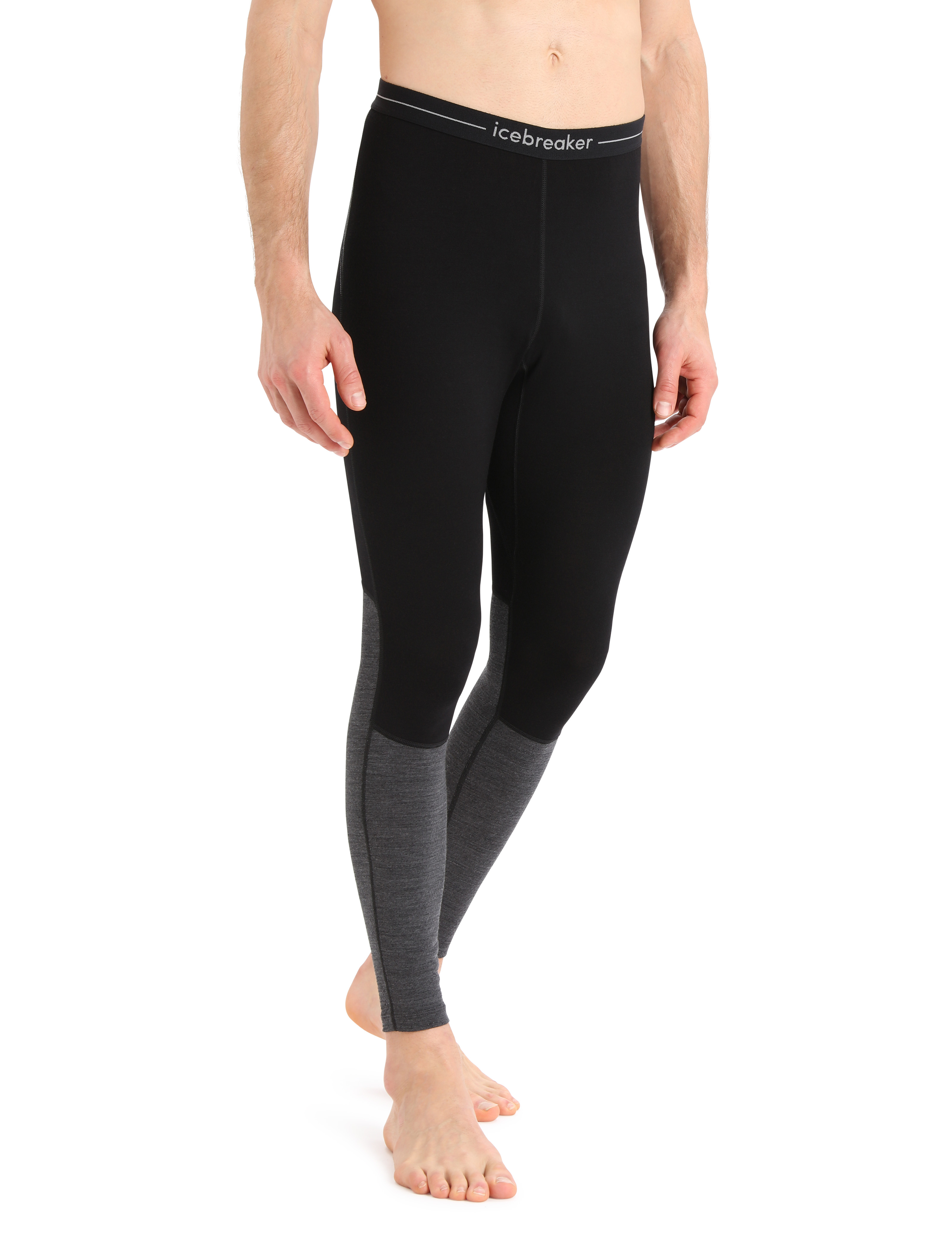260 ZoneKnit Merino Thermal Leggings Herre Black/Jet Heather/Cb
