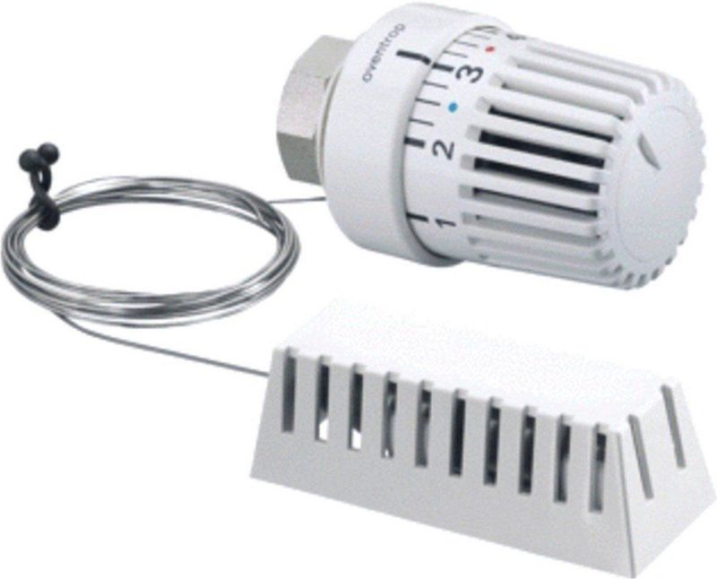 Oventrop - OV Thermostaat Uni LH - Thermostaat - Wit - Capillaire Buis 2000mm