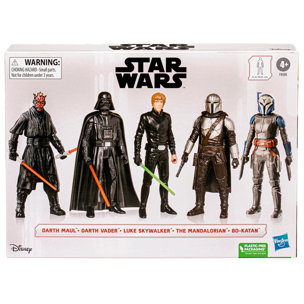 Star Wars Helden & Schurken aus der ganzen Galaxis Figuren 5er-Pack