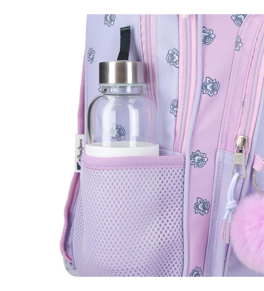 Pepe Jeans Mochila escolar Pepe Jeans Becca dos compartimentos 40 cm