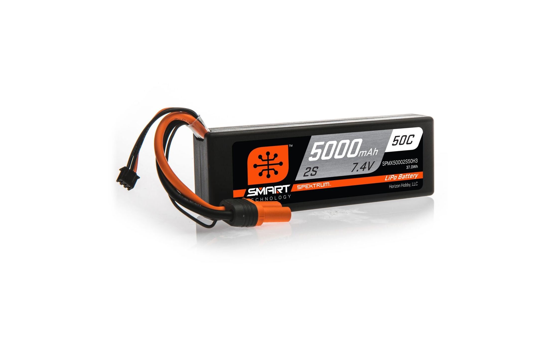 Smart PowerStage Bundle 4S S2100 + 2x 2S LiPo<br>Smart Ladegerät mit 2x 7.4 V 5000 mAh LiPo Akku