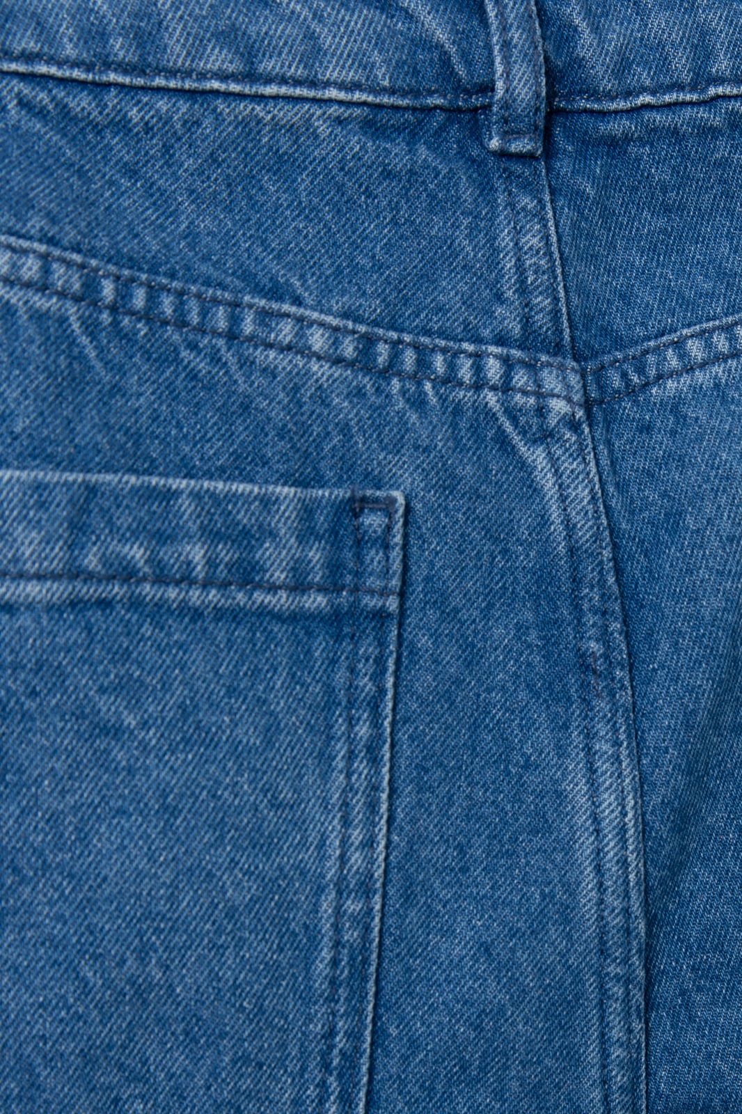 Brovary blauwe high waist wide leg jeans
