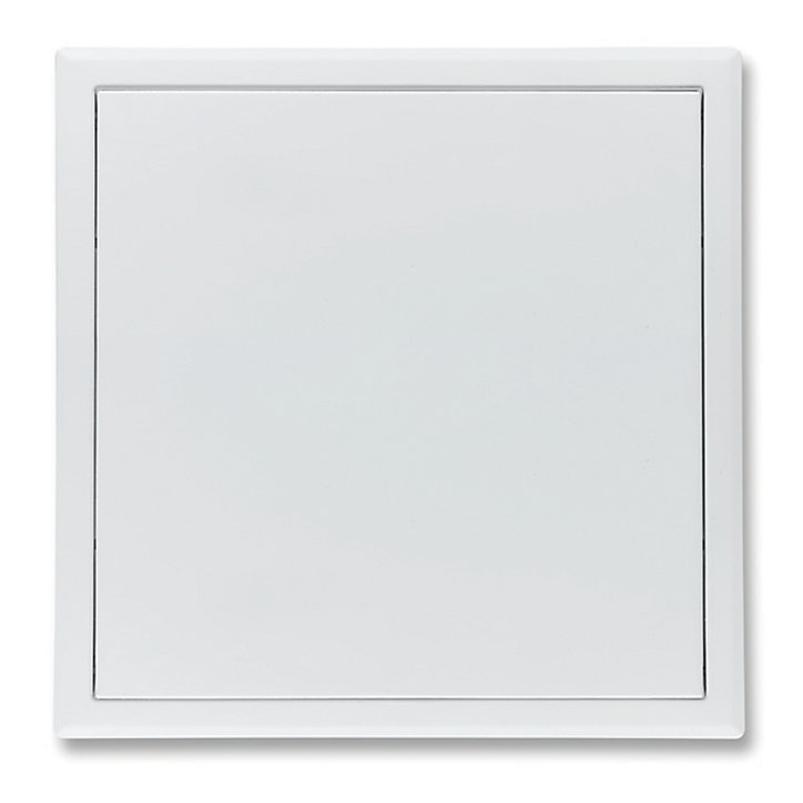 Trappe de visite acier laqué blanc Placo 30 x 30 cm