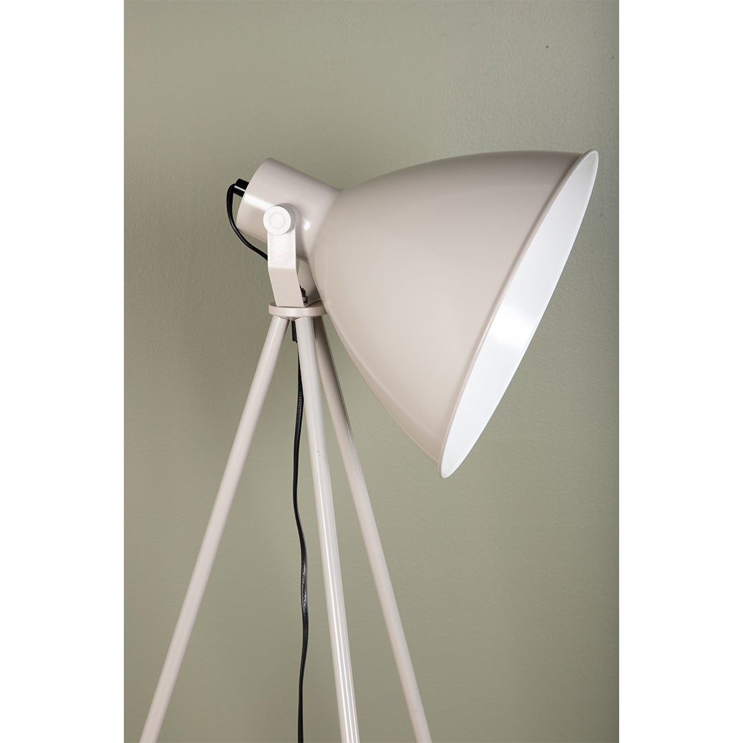 Tiv Lighting vloerlamp, 73 x 63 x 139,5 cm, beige. 63 x 73 x 140 cm