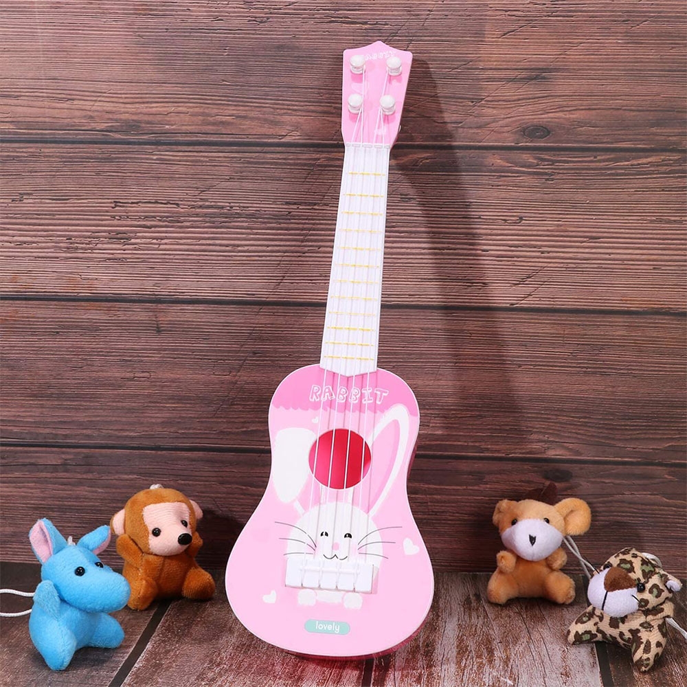 (36cm) Spielzeug Ukulele Kinder Gitarre Musikinstrument - Hase