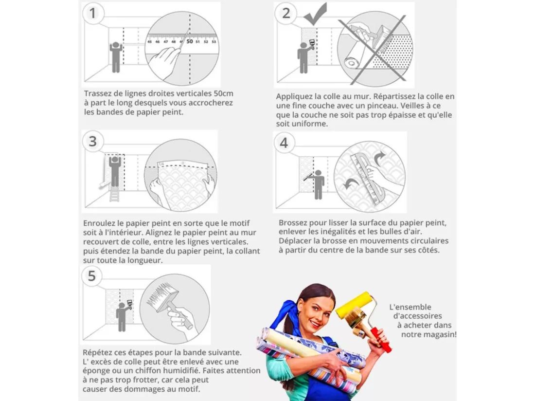 Papier peint trésors de l'atlantide - 400 x 280 cm