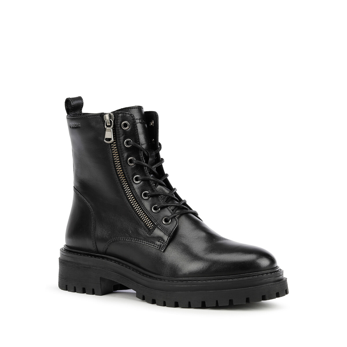 GEOX<br>Botas Iridea com cadarço e zíper