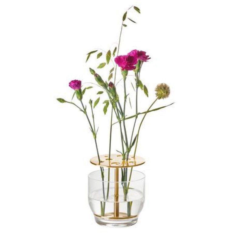 Fritz Hansen Ikebana vaas small brass
