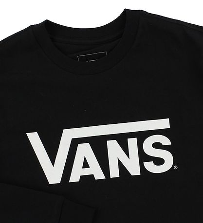 Vans Bluse - Sort m. Hvid Logo