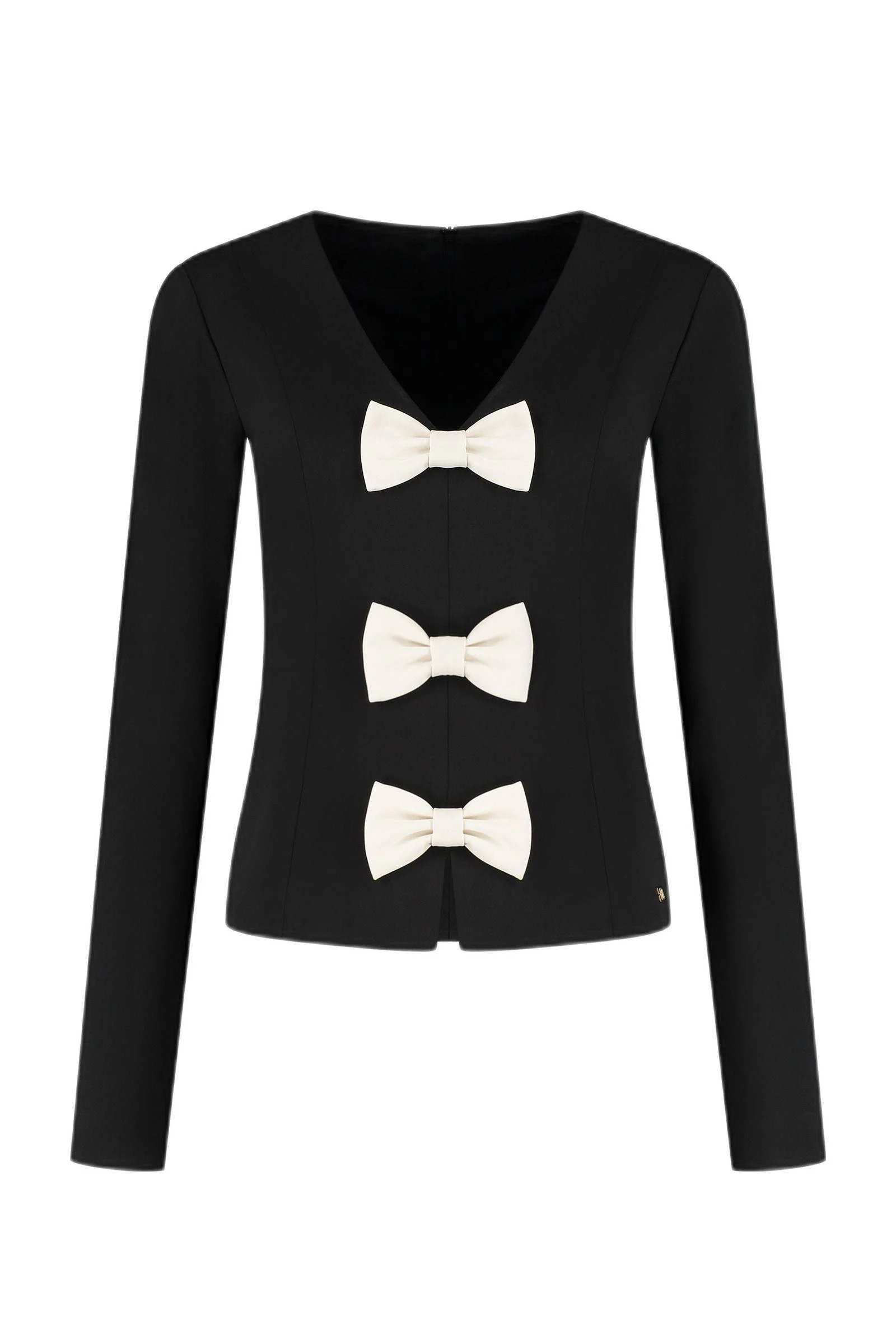 NIKKIE top zwart