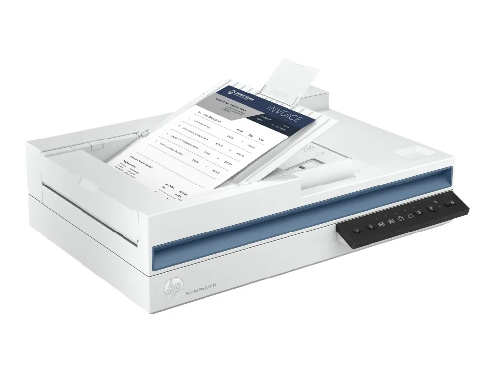 HP Scanjet Pro 2600 f1 - Dokumentscanner - CMOS / CIS - Duplex - A4/Legal - 1200 dpi x 1200 dpi - op til 25 ppm (mono) / op til 25 ppm (farve) - ADF (60 ark) - op til 1500 scanninger pr. dag - USB 2.0