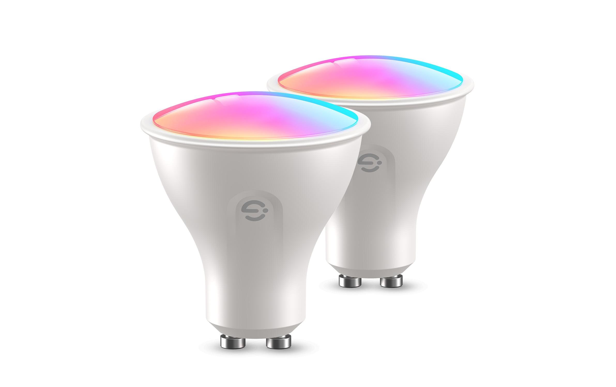RGBWW Smart Glühbirnen 400 lm GU10Anpassbare Beleuchtung für Zuhause