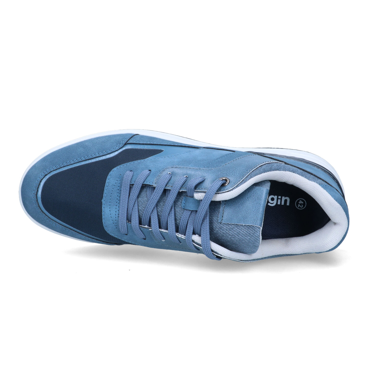 Veterschoenen blauw