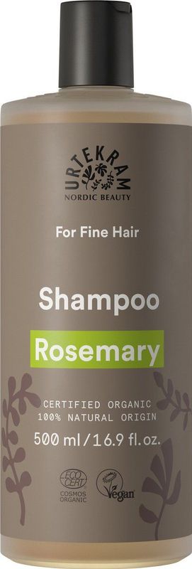 Urtekram - Rozemarijn Shampoo - Natuurlijke Shampoo - 300ml - Veganistisch