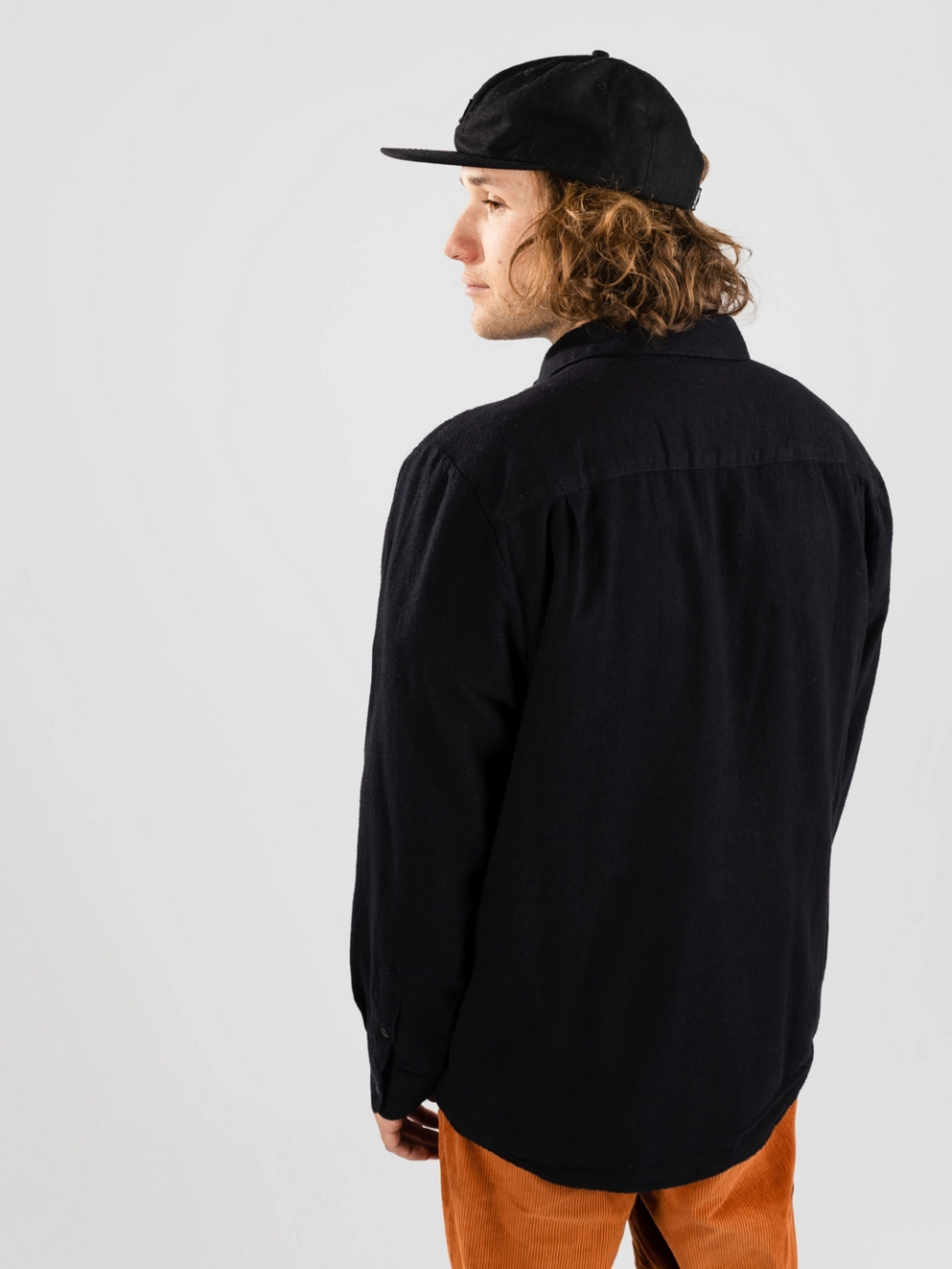 Volcom Caden Solid Shirt black