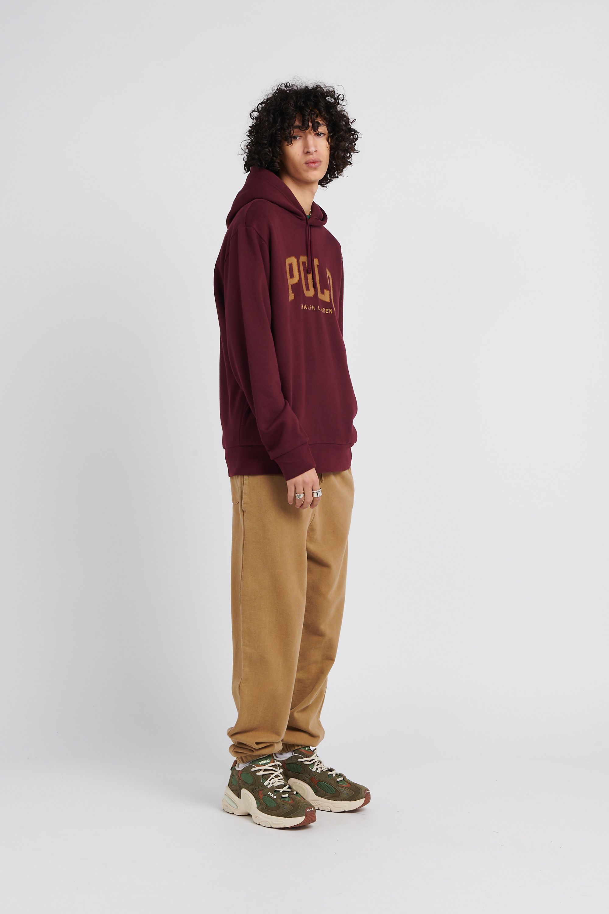 POLO RALPH LAUREN Hoodie The RL Fleece Logo Hoodie Rouge
