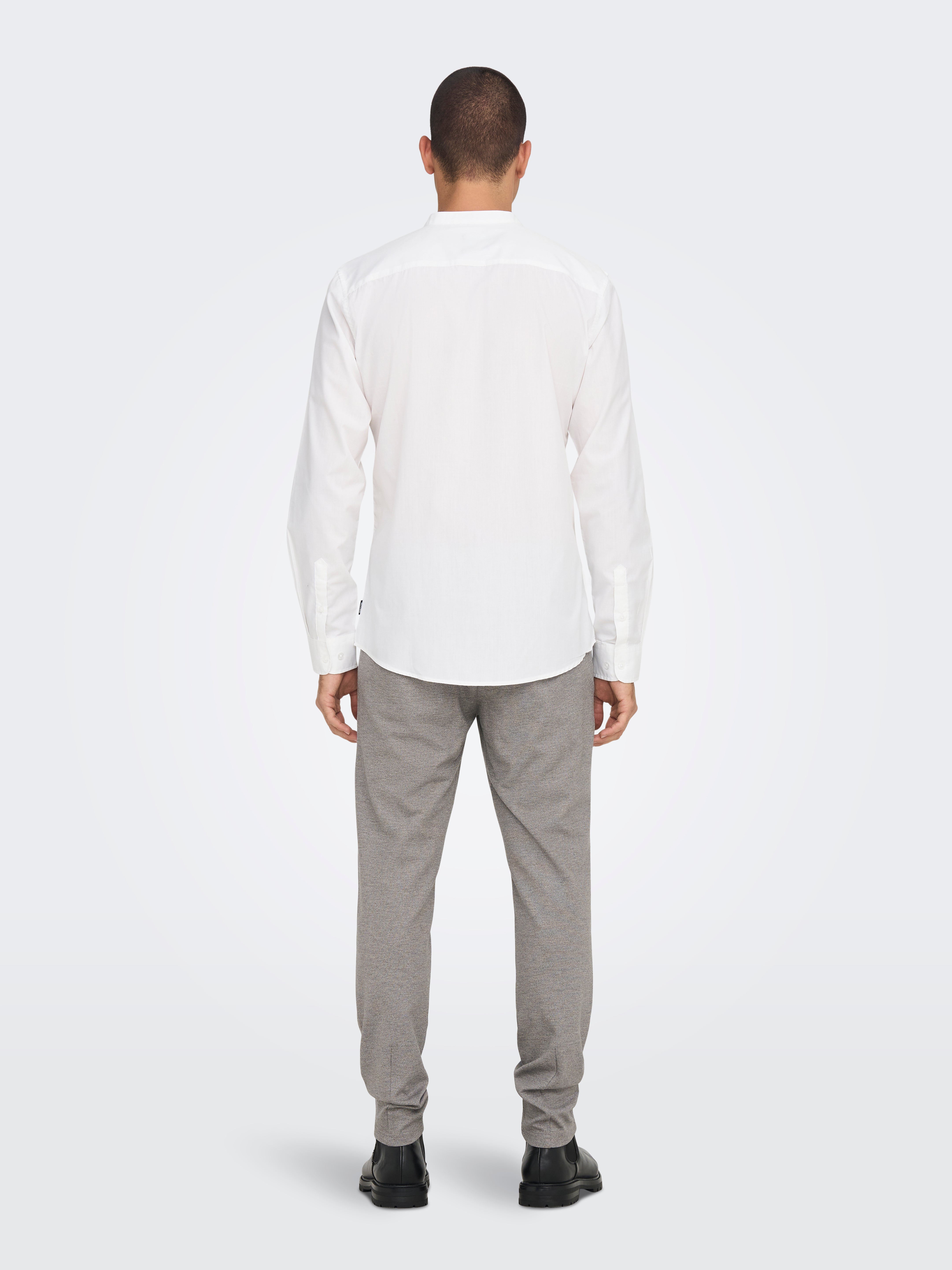 ONSSANE Popelin Hemd White