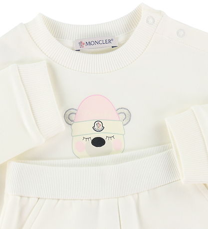 Moncler Sweats?t - Off White m. Print
