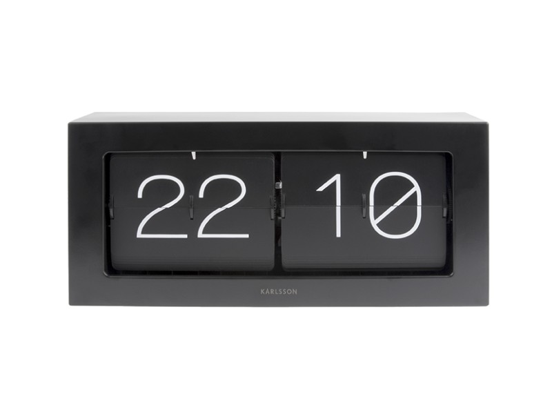 Wall/Table Clock Boxed Flip XL KA5642BK Black