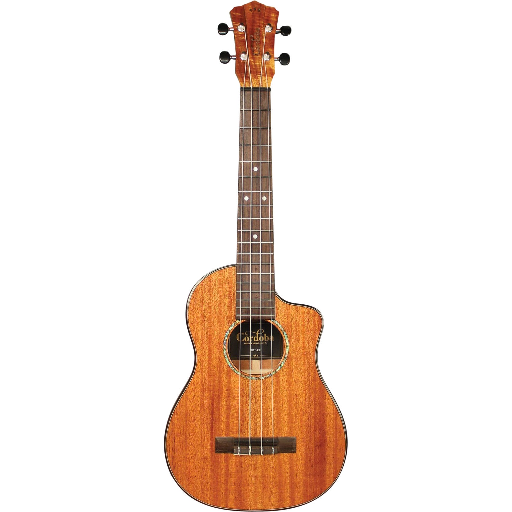 Cordoba 30T-CE elektrisch-akoestische tenor ukelele met koffer