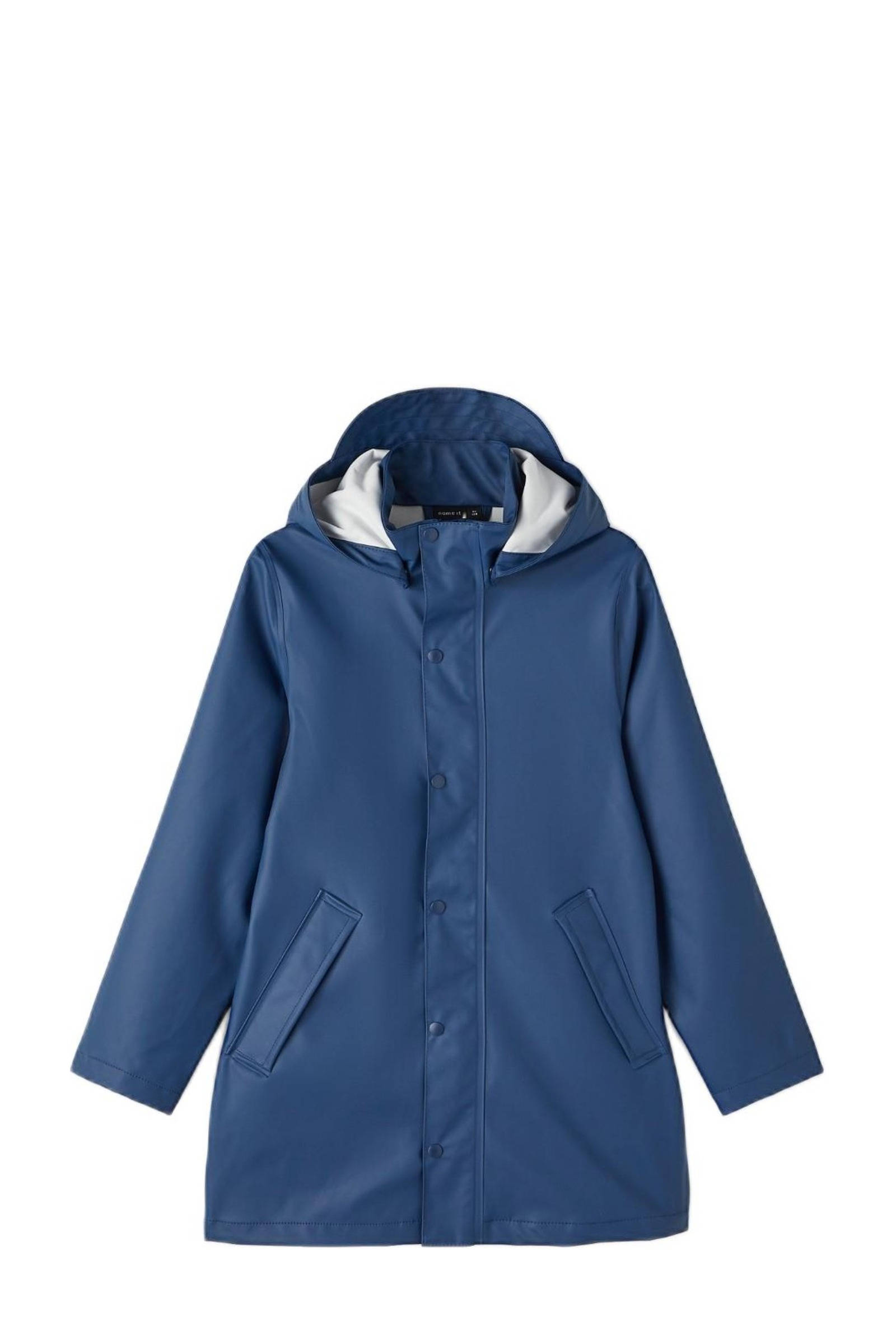 NAME IT regenjas NKNDRY RAIN middenblauw
