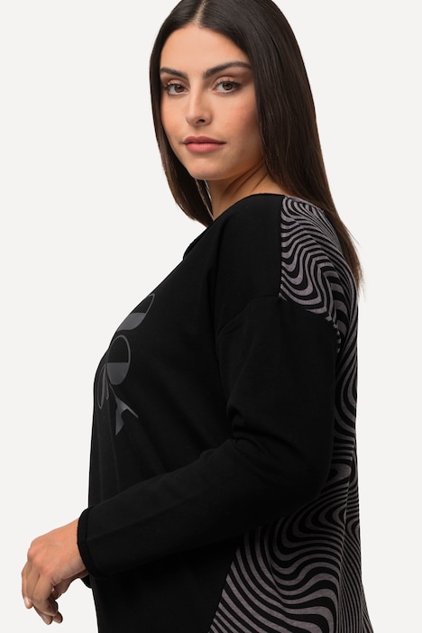 Loungewear-Sweater, Oversized, Rundhals, Langarm