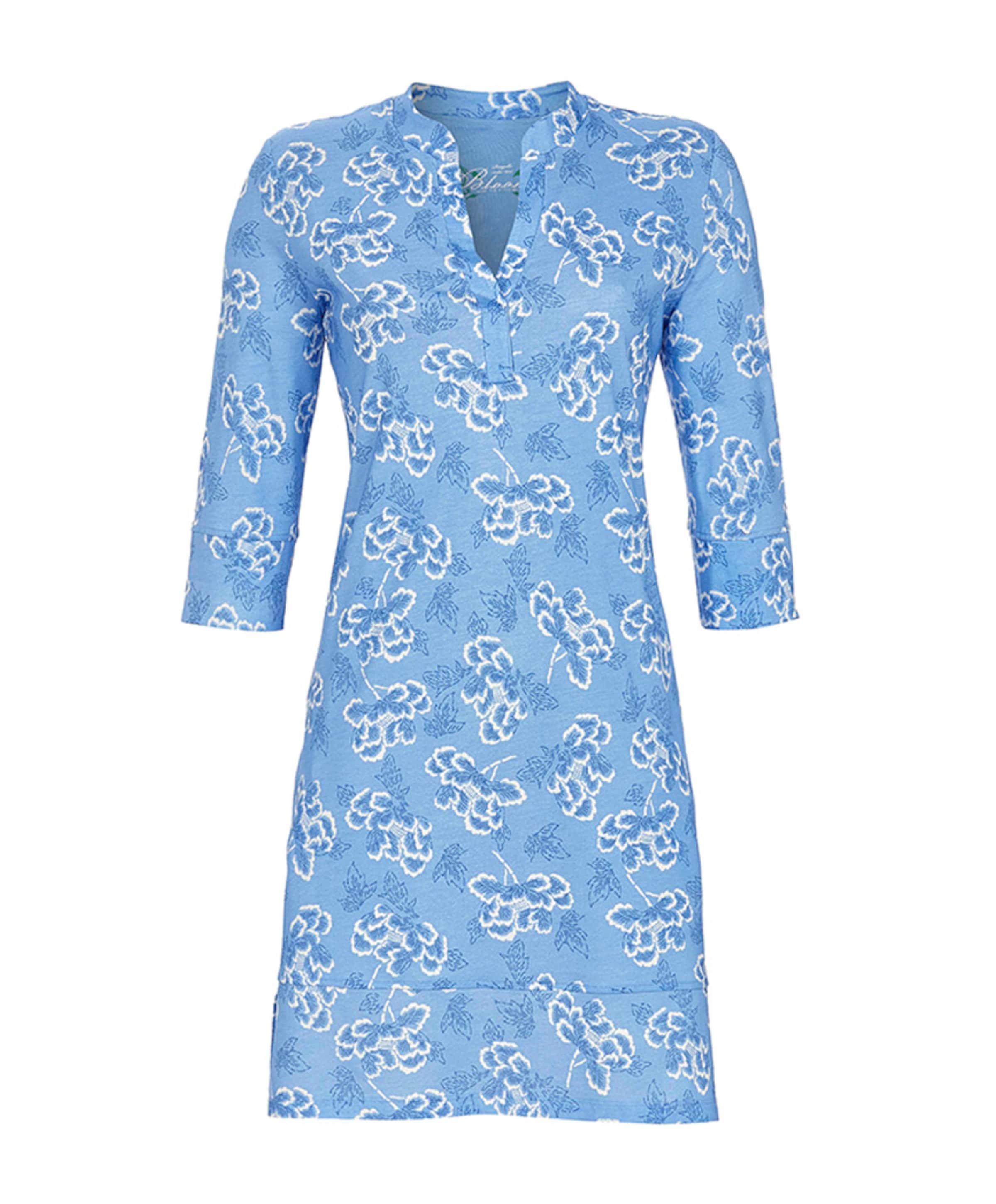 Bloomy Dames nachthemd blauw