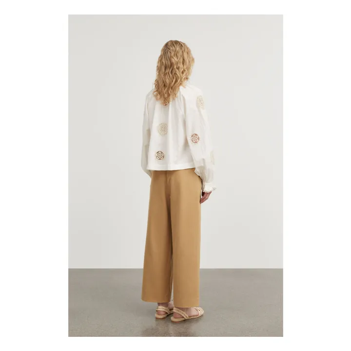 Skall Studio Blouse Loretta | Blanc