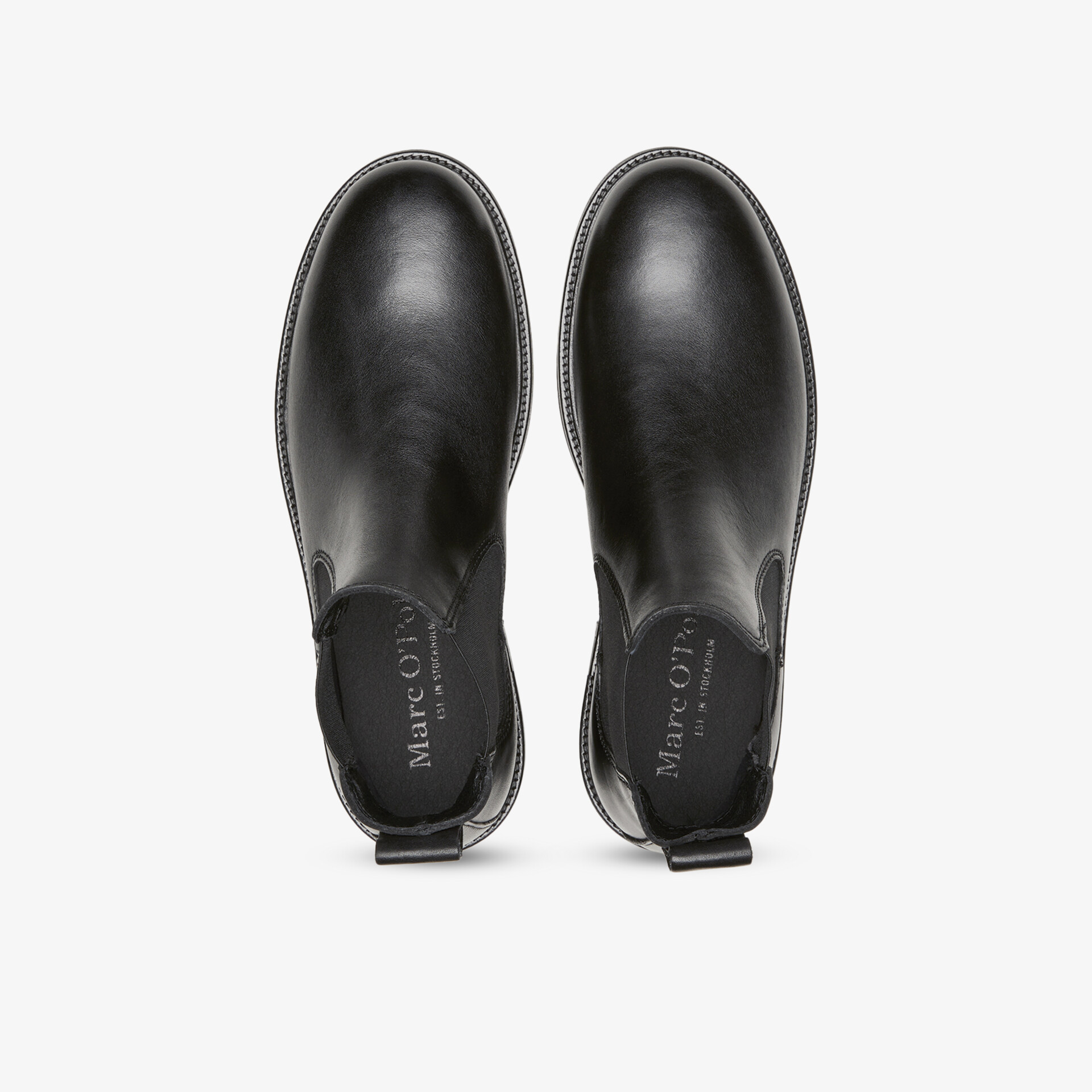 Marc O´Polo Herren Chelsea Boots schwarz