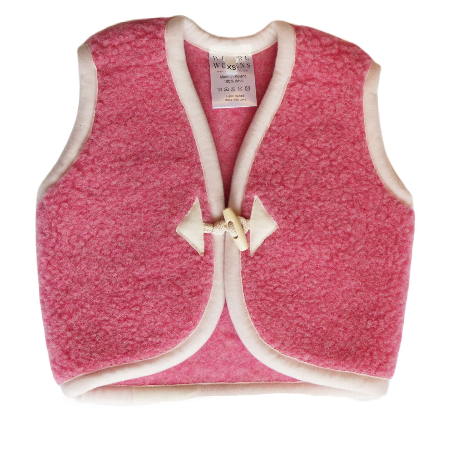 We Are Wovens | Bodywarmer Roze