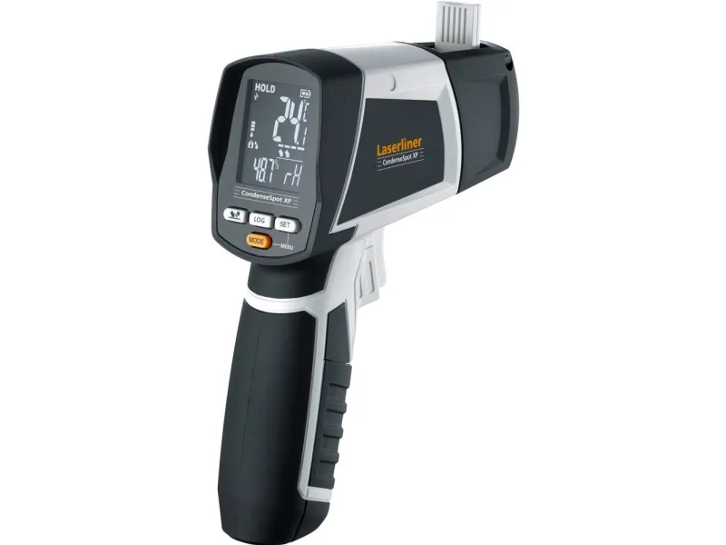 Laserliner CondenseSpot XP, °C, -30 - 1372 °C, Sort, Hvid, 1 °C, 80%, 3%