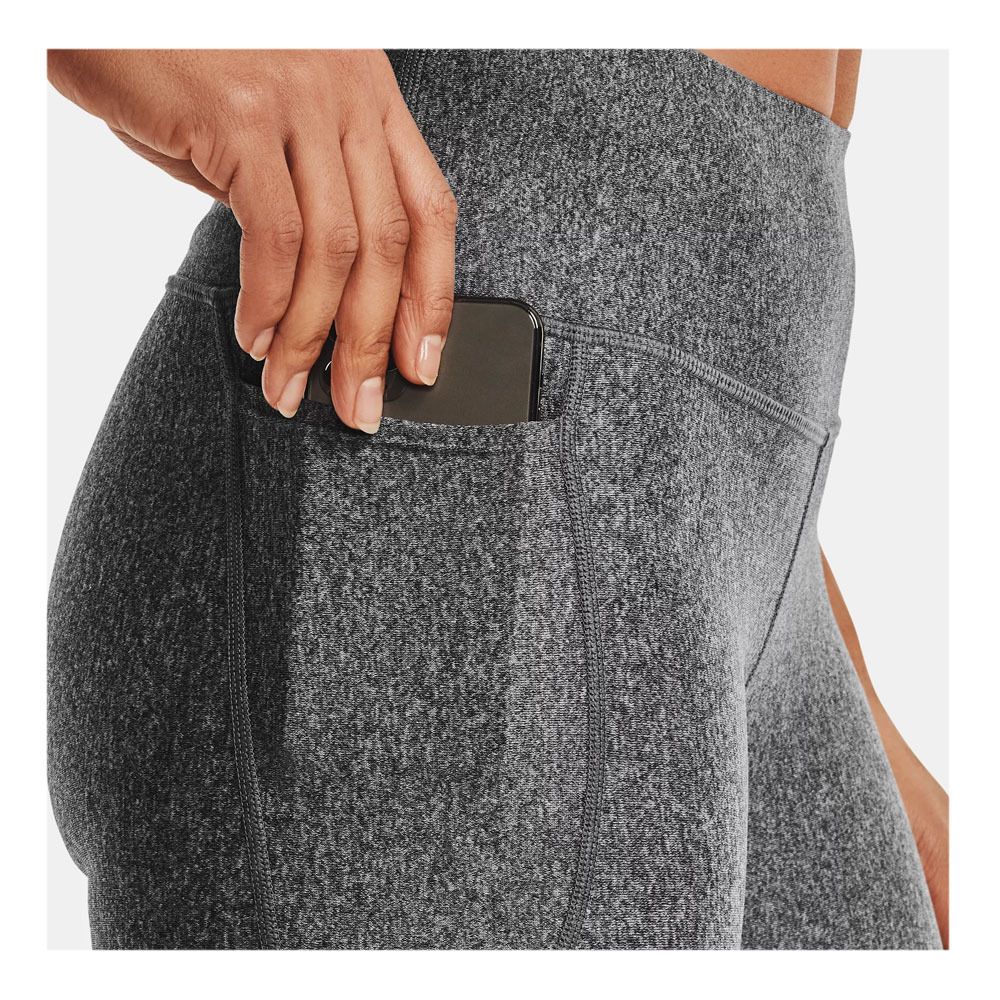 Under Armour HEATGEAR HI RISE - Legging Femme gris